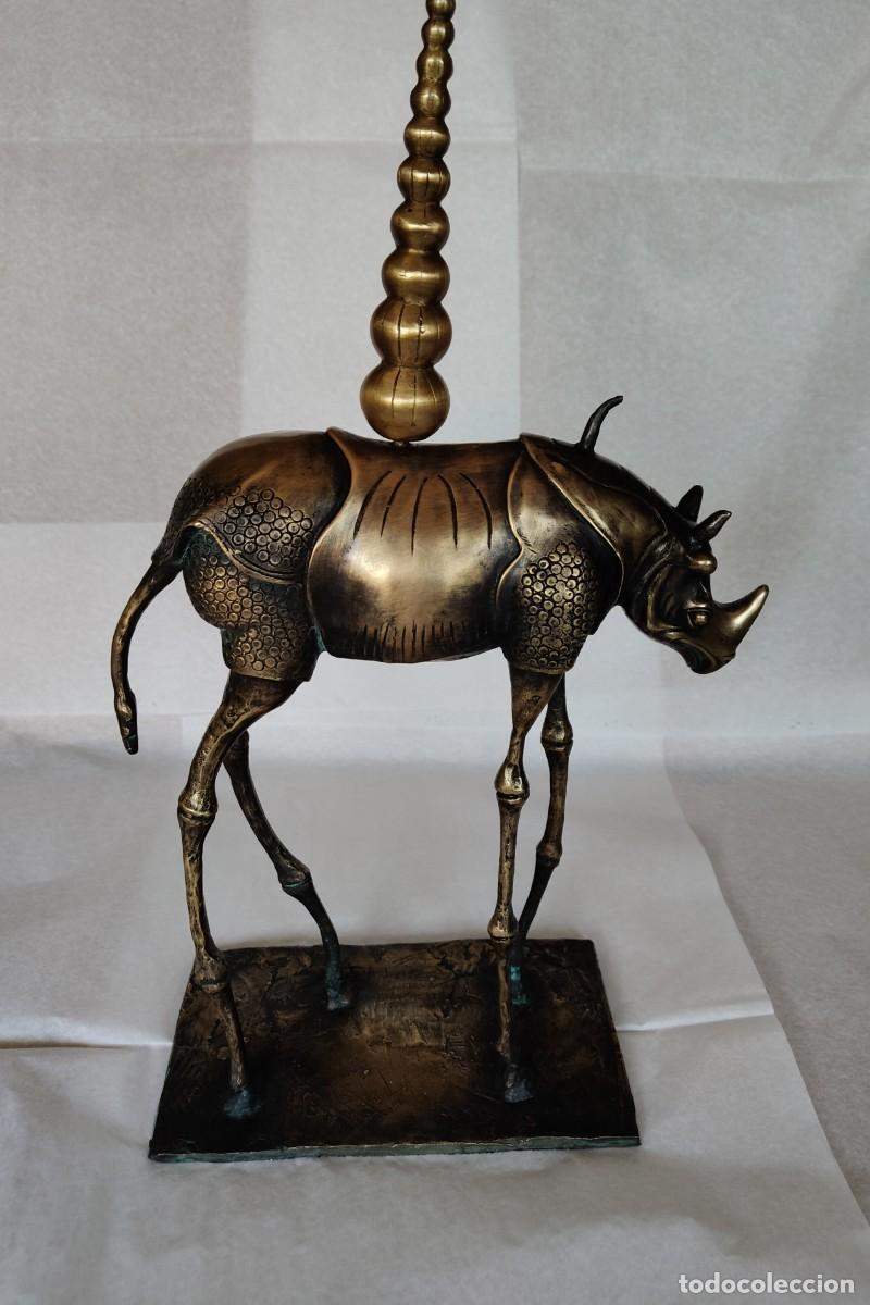 Arte: Salvador Dal&iacute;, Rinoceronte C&oacute;smico, bronce