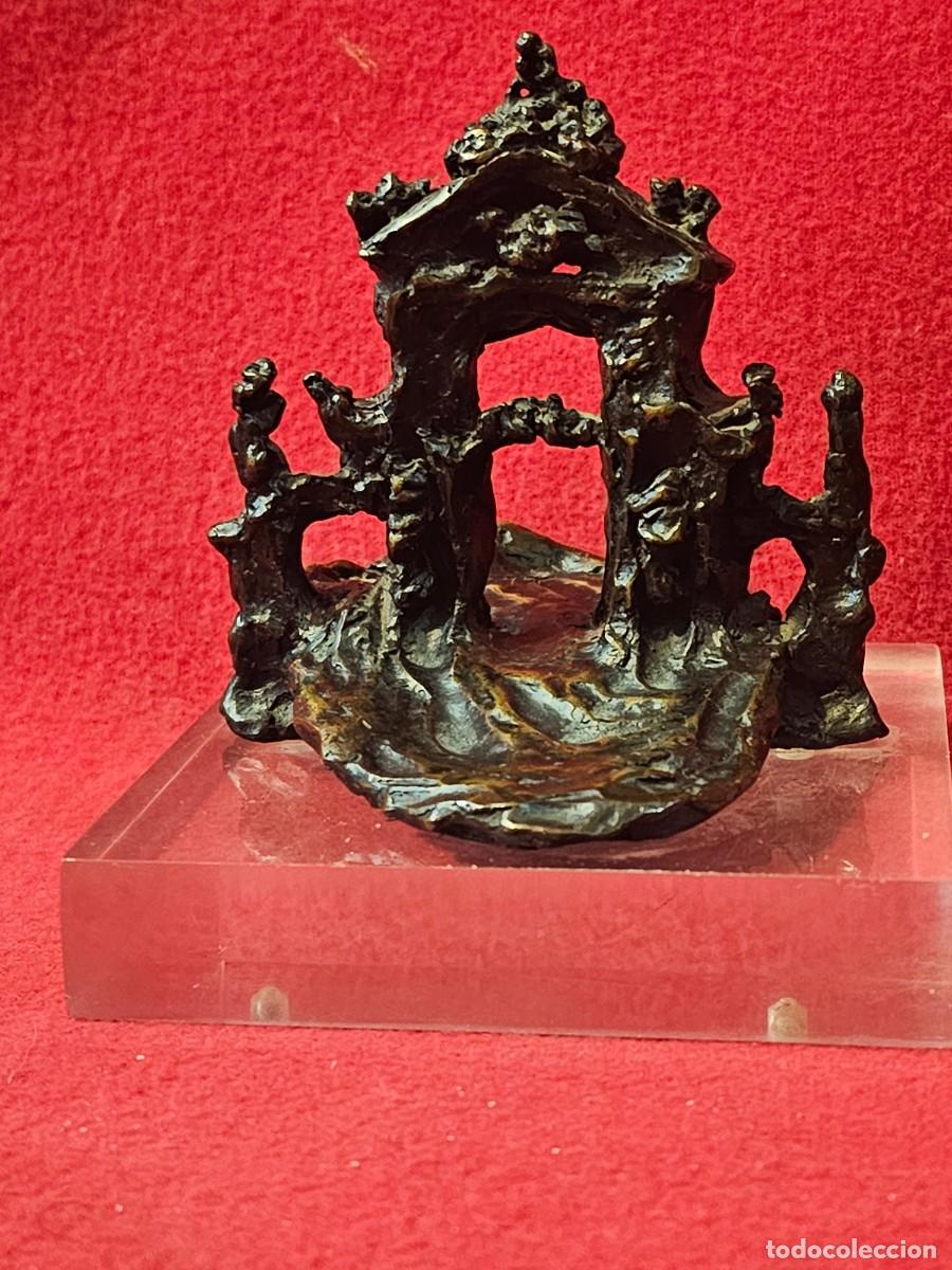 Arte: ESCULTURA DE BRONCE ABSTRACTA