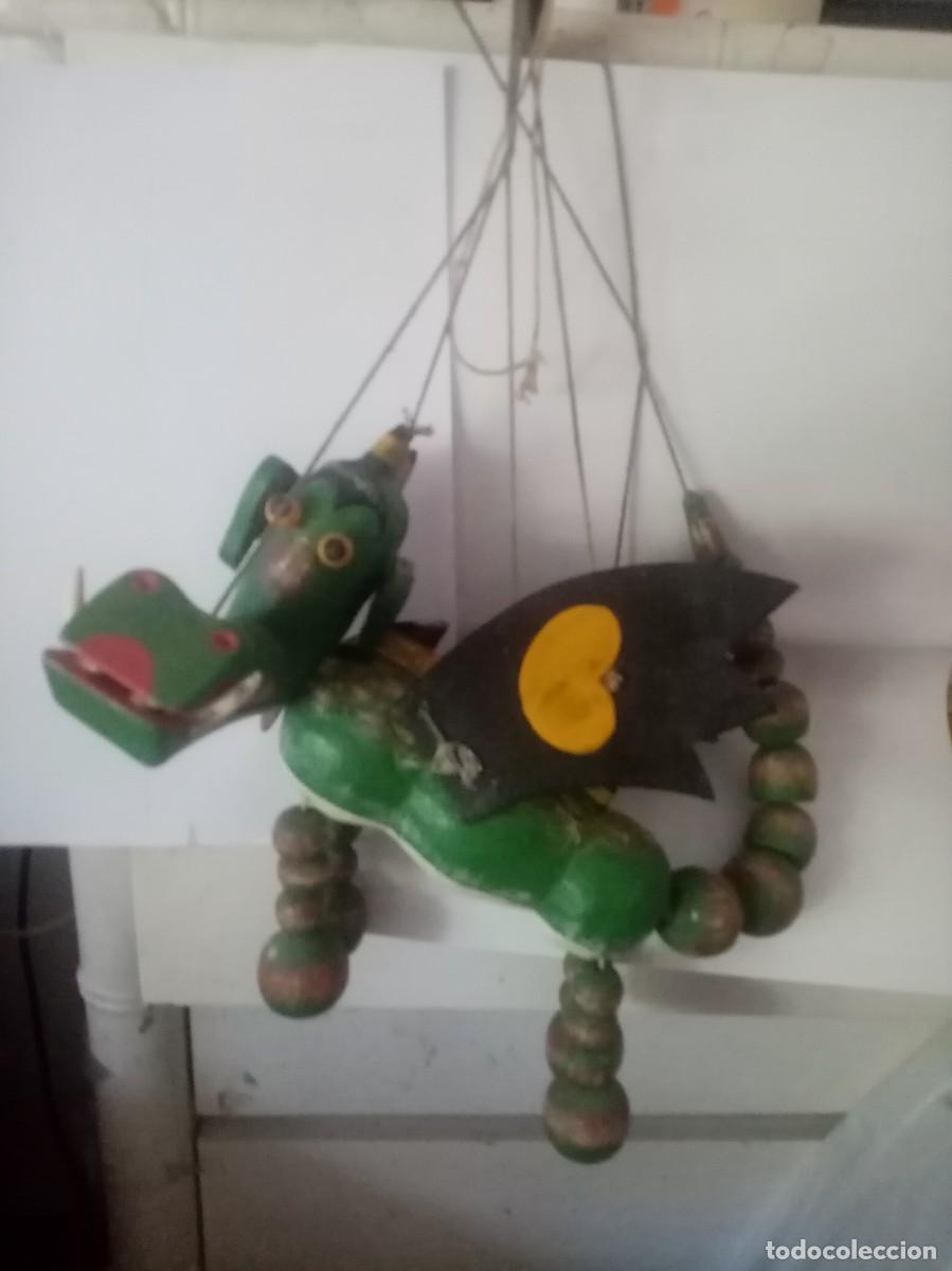 Arte: MARIONETA PELHAM PUPPETS MOTHER DRAGON ALREDEDOR A&Ntilde;OS 60