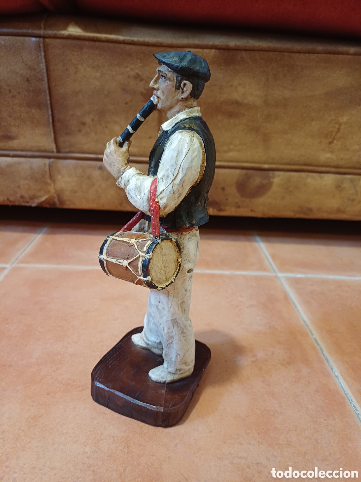 Arte: Talla txistulari vasco madera - Foto 2