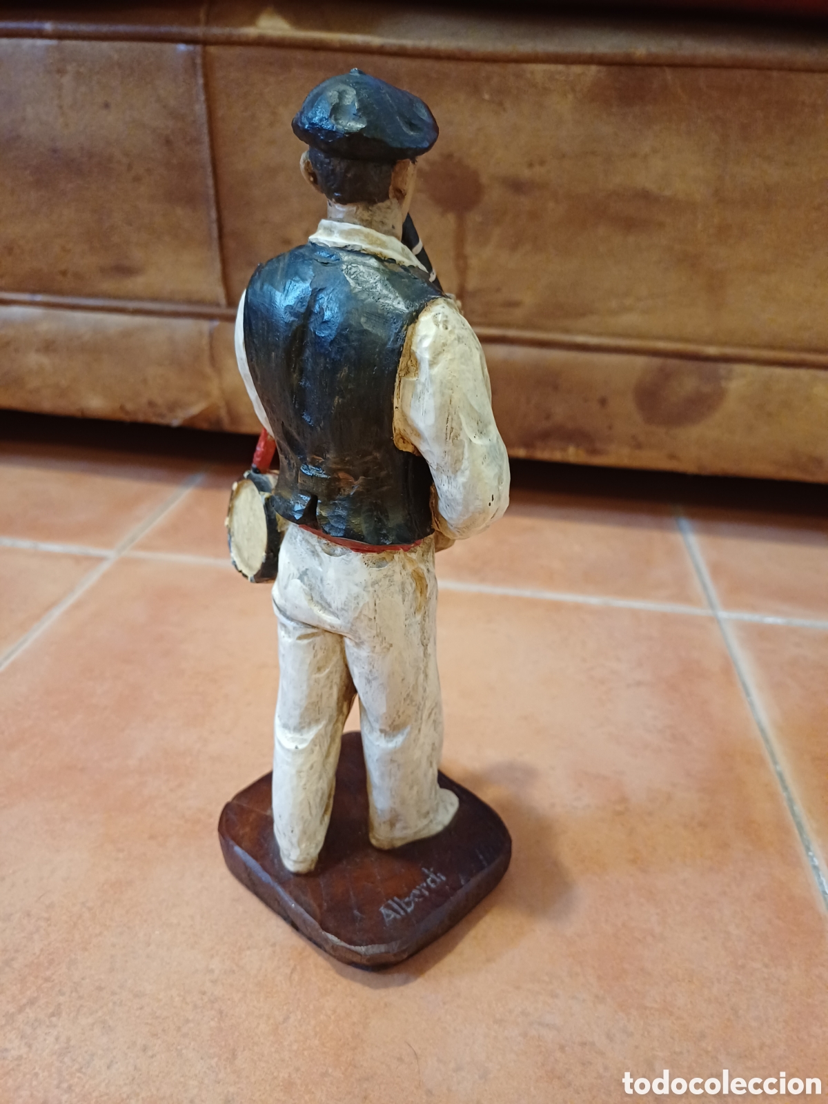 Arte: Talla txistulari vasco madera - Foto 3