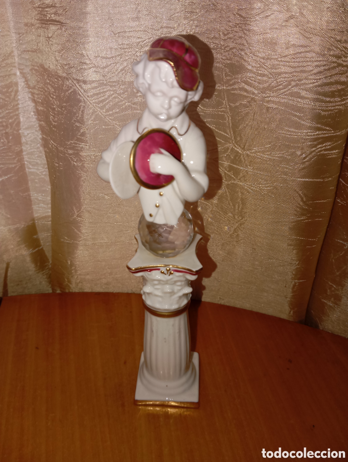 Arte: Galos Figura de Porcelana numerada 21cm