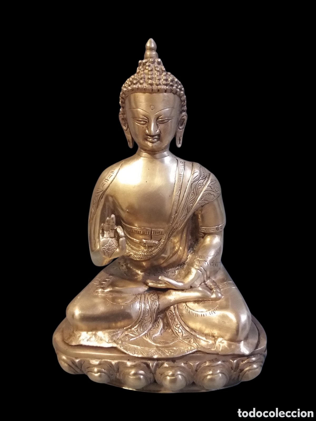 Arte: Escultura en bronce de buda - Foto 1
