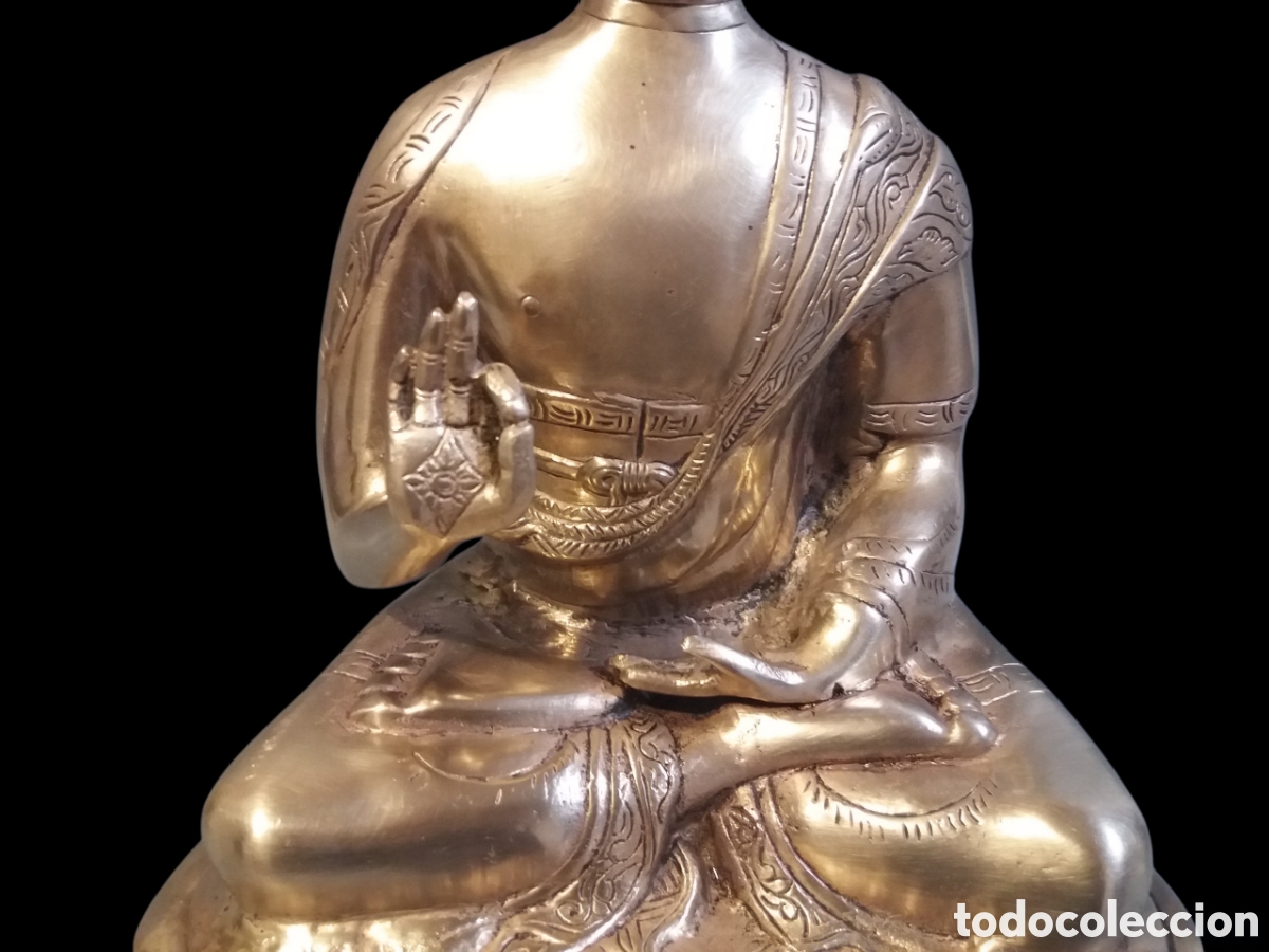 Arte: Escultura en bronce de buda - Foto 5