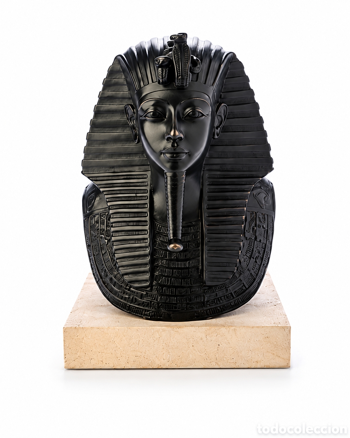 Arte: Tutankhamon escultura bronce Skel