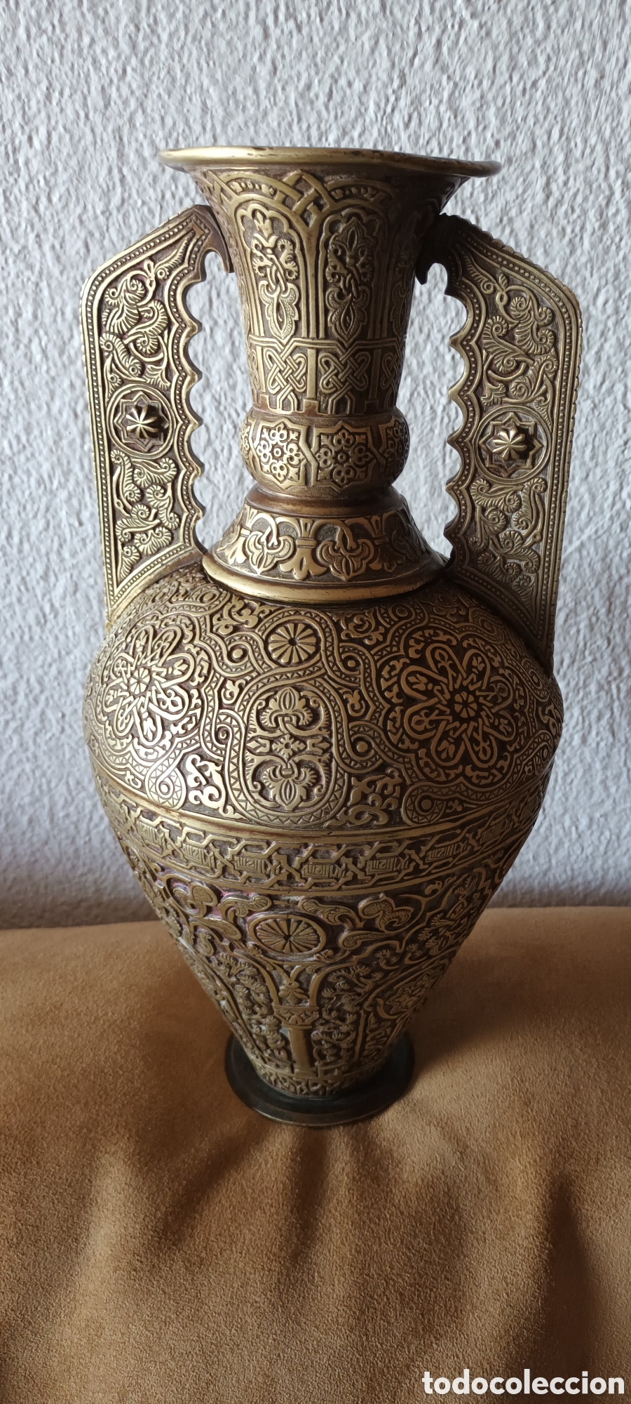 Arte: Jarr&oacute;n tipo Alhambra en bronce