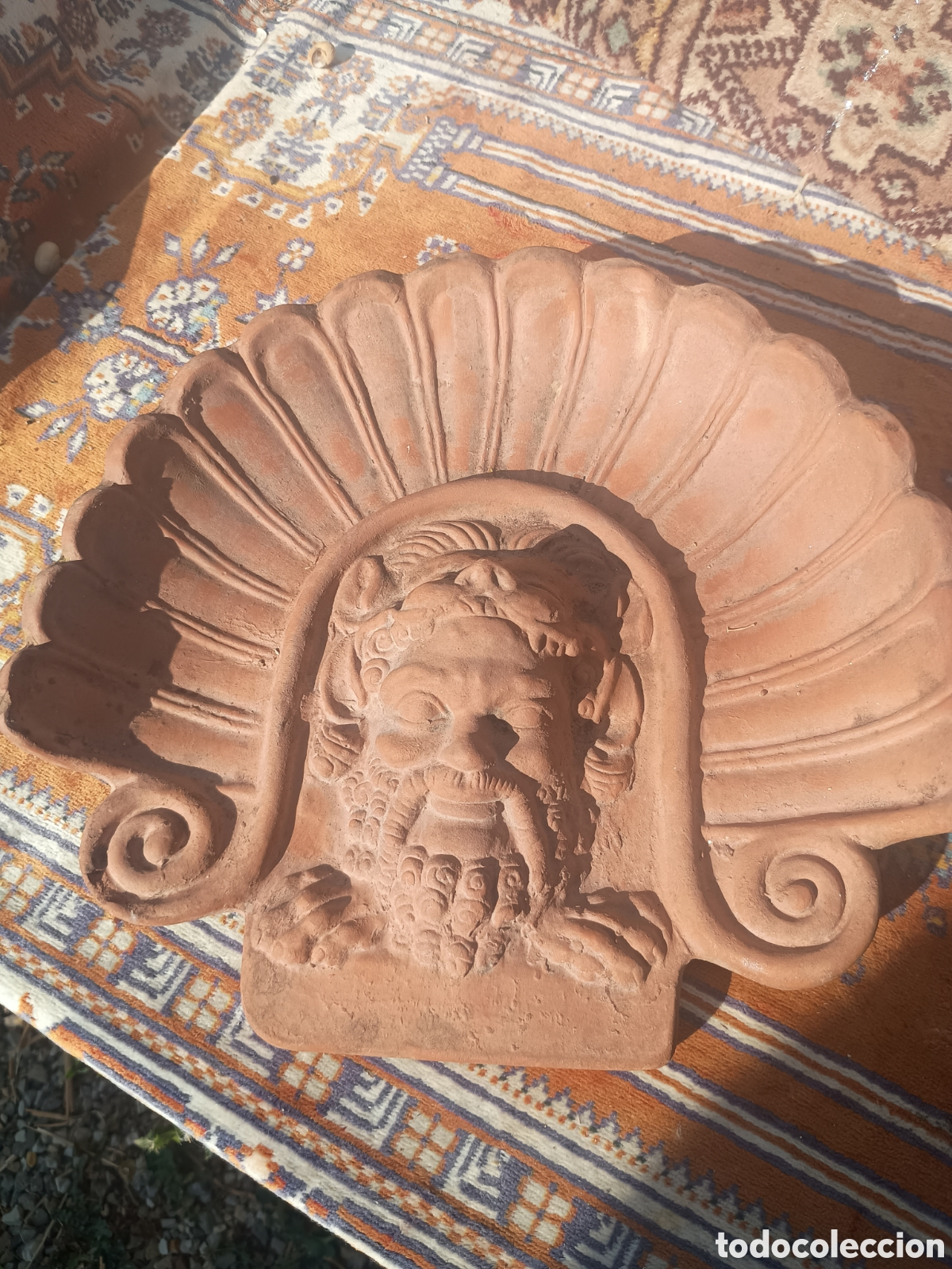 Arte: Placa terracota rostro