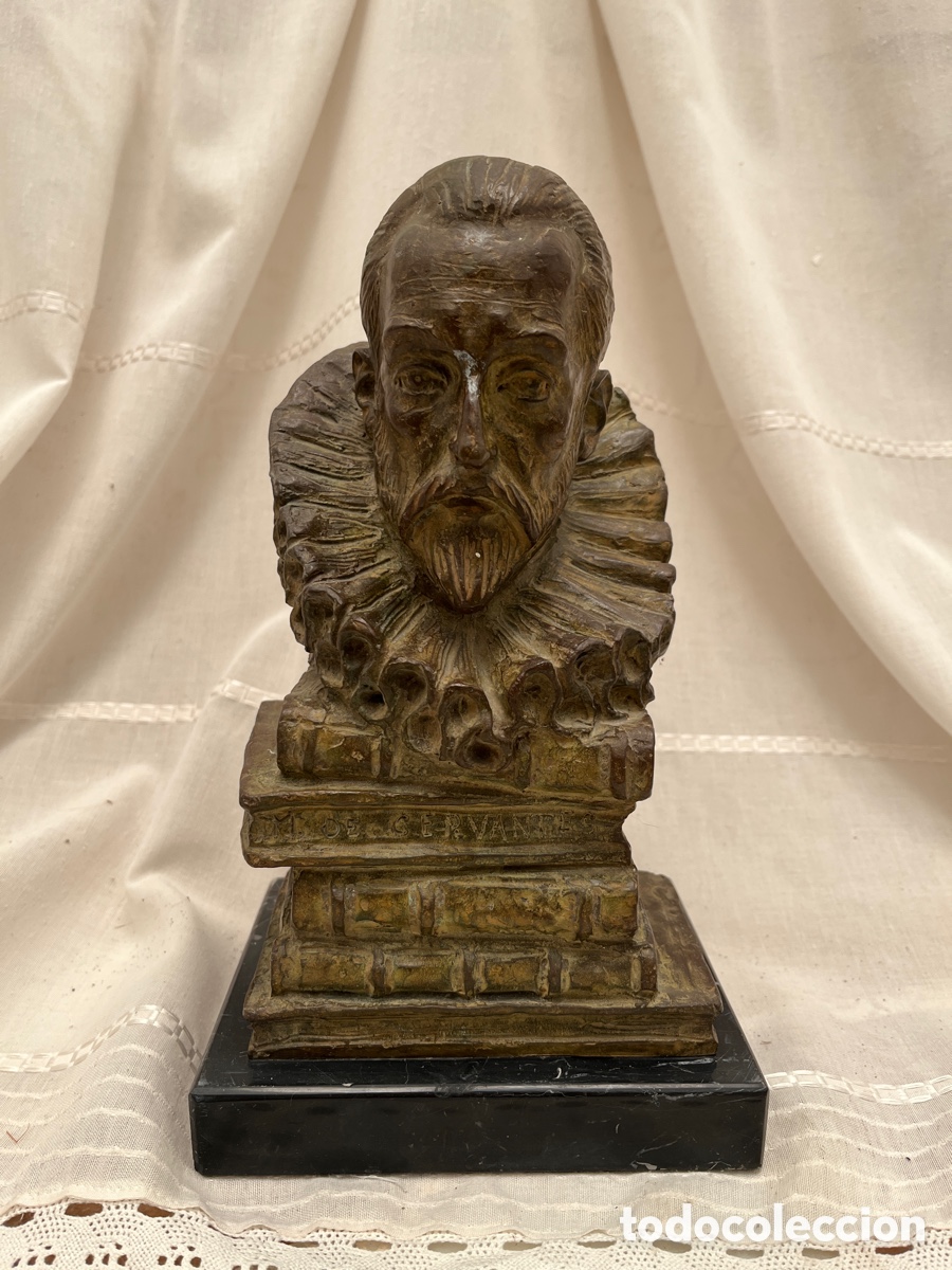 Arte: Miguel de Cervantes. Bronce Juan Polo Velasco