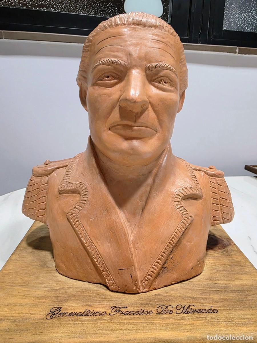 Arte: Busto de Francisco de Miranda