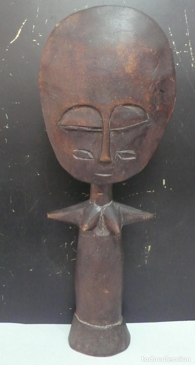 Arte: TALLA DE MADERA AFRICANA - Foto 1