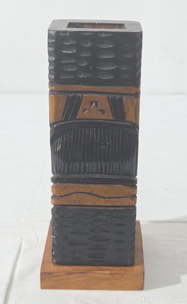 Arte: T&oacute;tem de madera tallada - Foto 4
