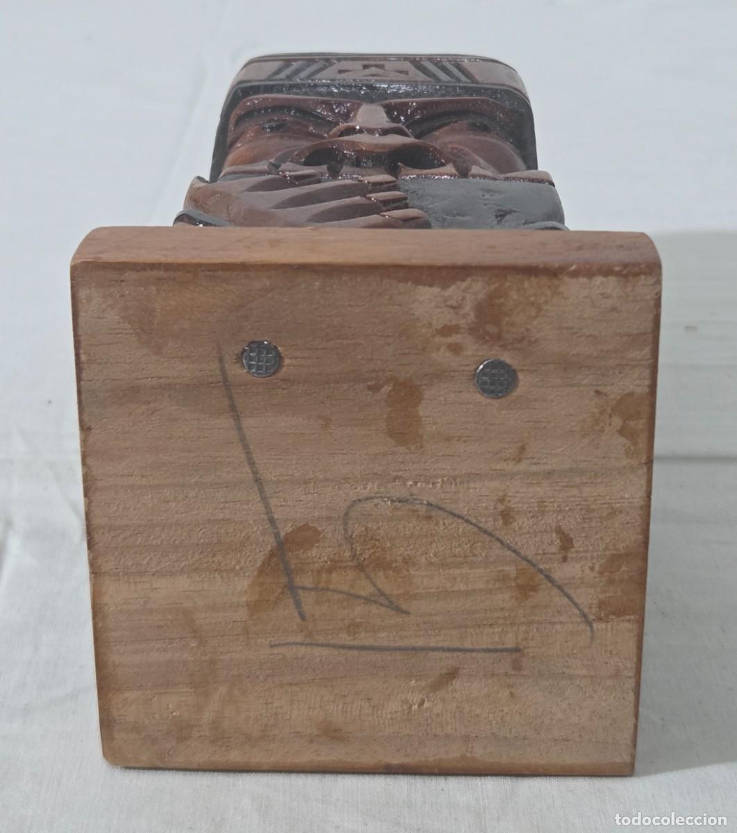 Arte: T&oacute;tem de madera tallada - Foto 8