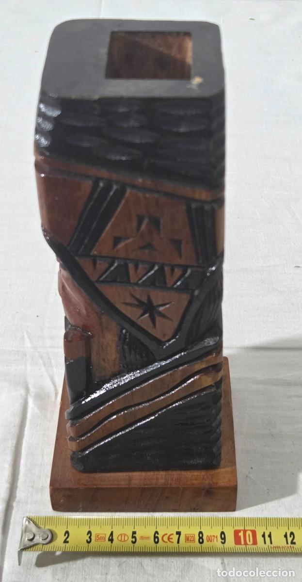 Arte: T&oacute;tem de madera tallada - Foto 11
