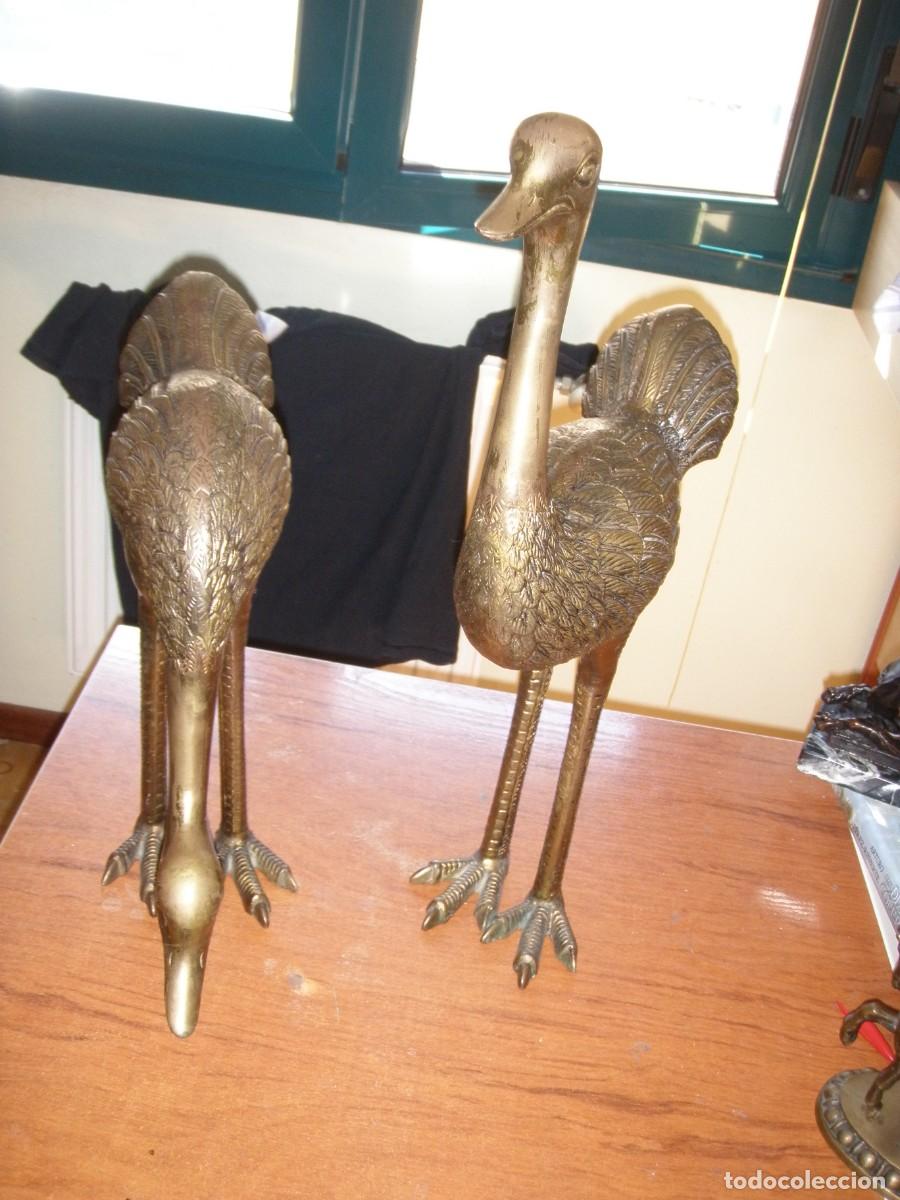Art: GRANDES AVESTRUCES DE BRONCE