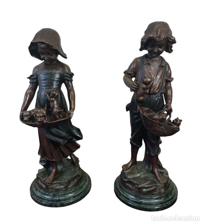 Arte: LES PETITS CHIENS, LES PETITS CHATS. ART NOUVEAU. ARISTIDE DE RANIERI. ITALIA. REEDICI&Oacute;N SIGLO XX.