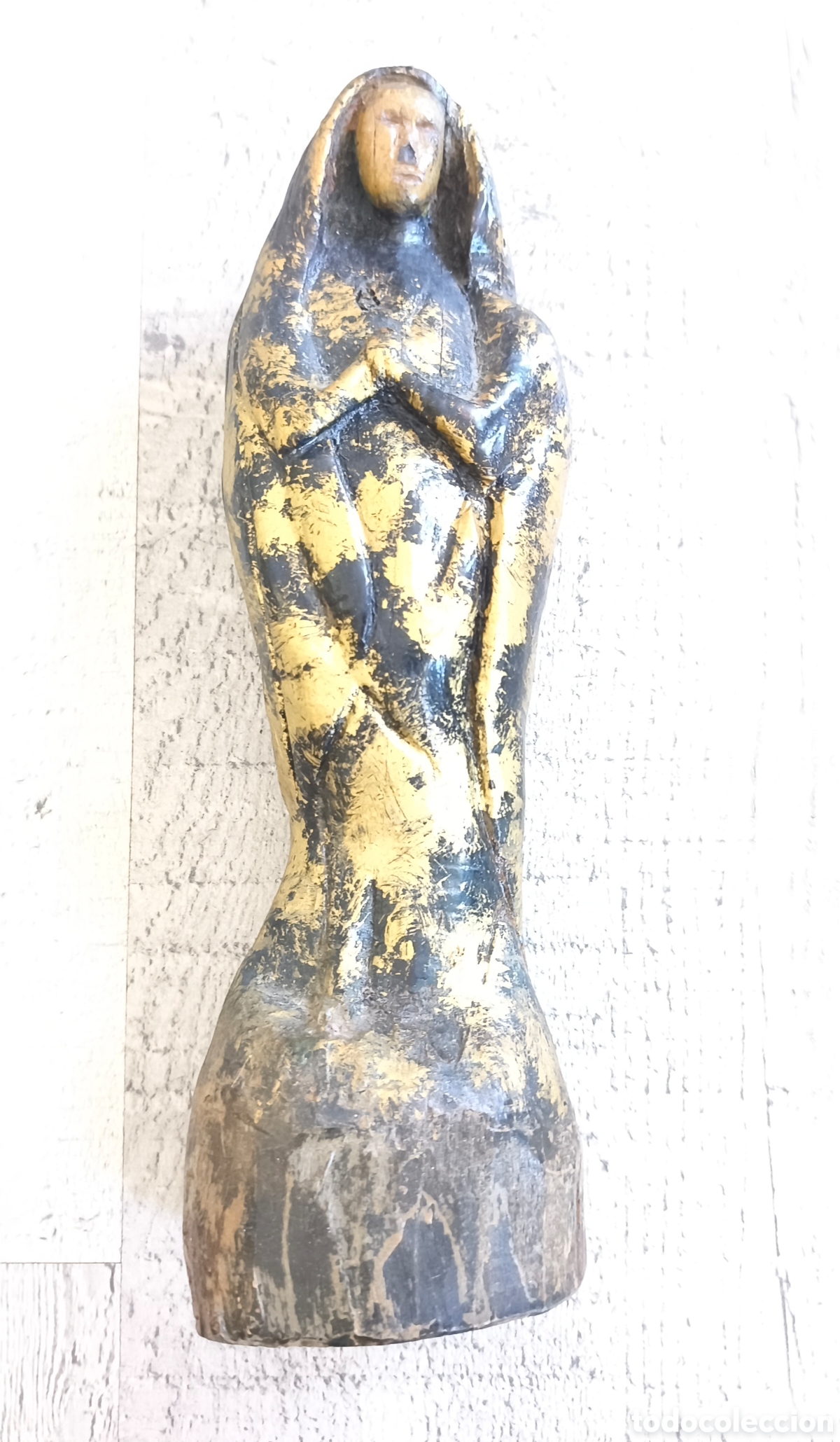 Arte: Talla antigua de madera - Foto 4