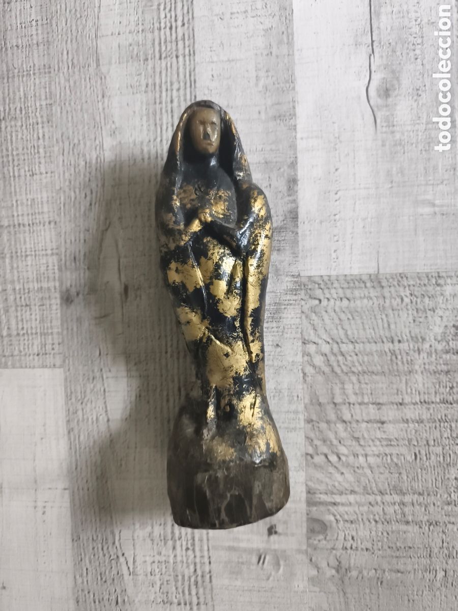 Arte: Talla antigua de madera - Foto 1