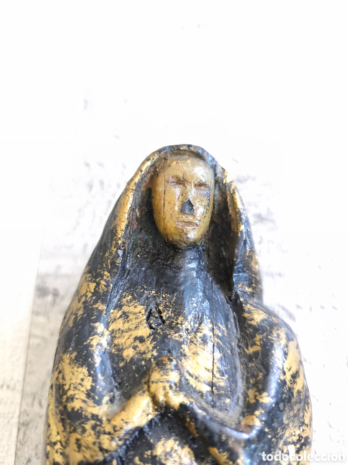 Arte: Talla antigua de madera - Foto 2