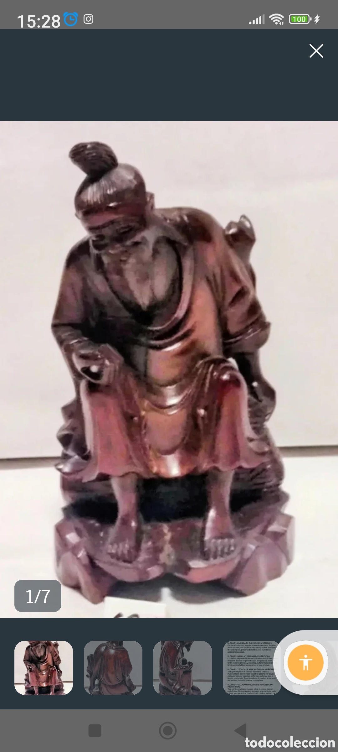Arte: ESCULTURA SABIO PENDATIVO