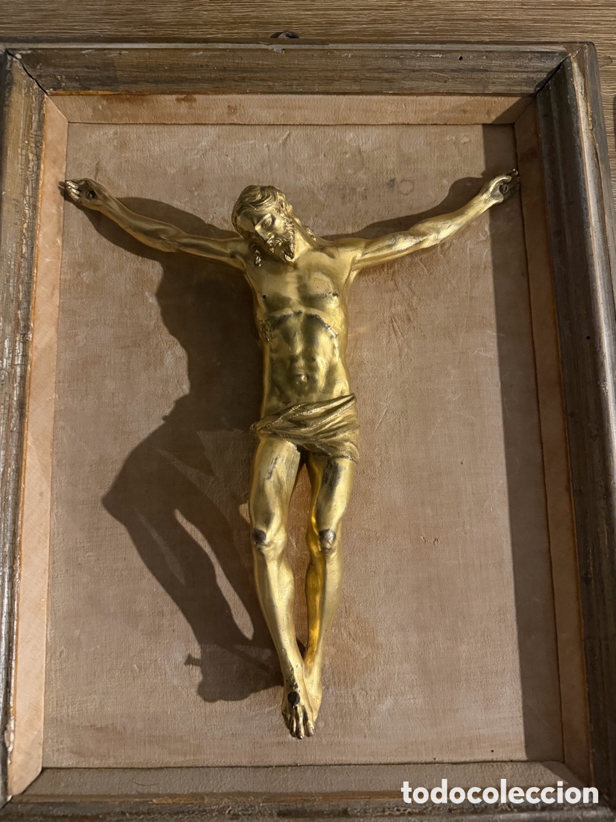 Arte: Giuglielmo della Porta. Cristo en bronce. Siglo XVII. Excelente calidad. 20 cm.