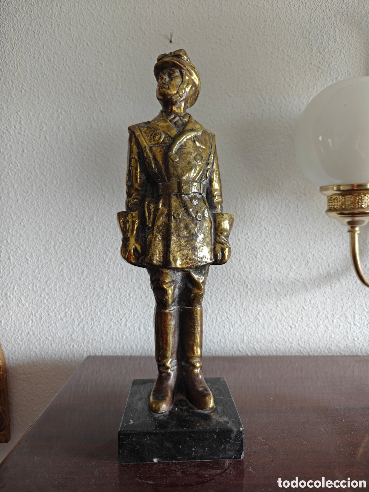 Arte: Figura hist&oacute;rica Motorista Guardia civil Tr&aacute;fico
