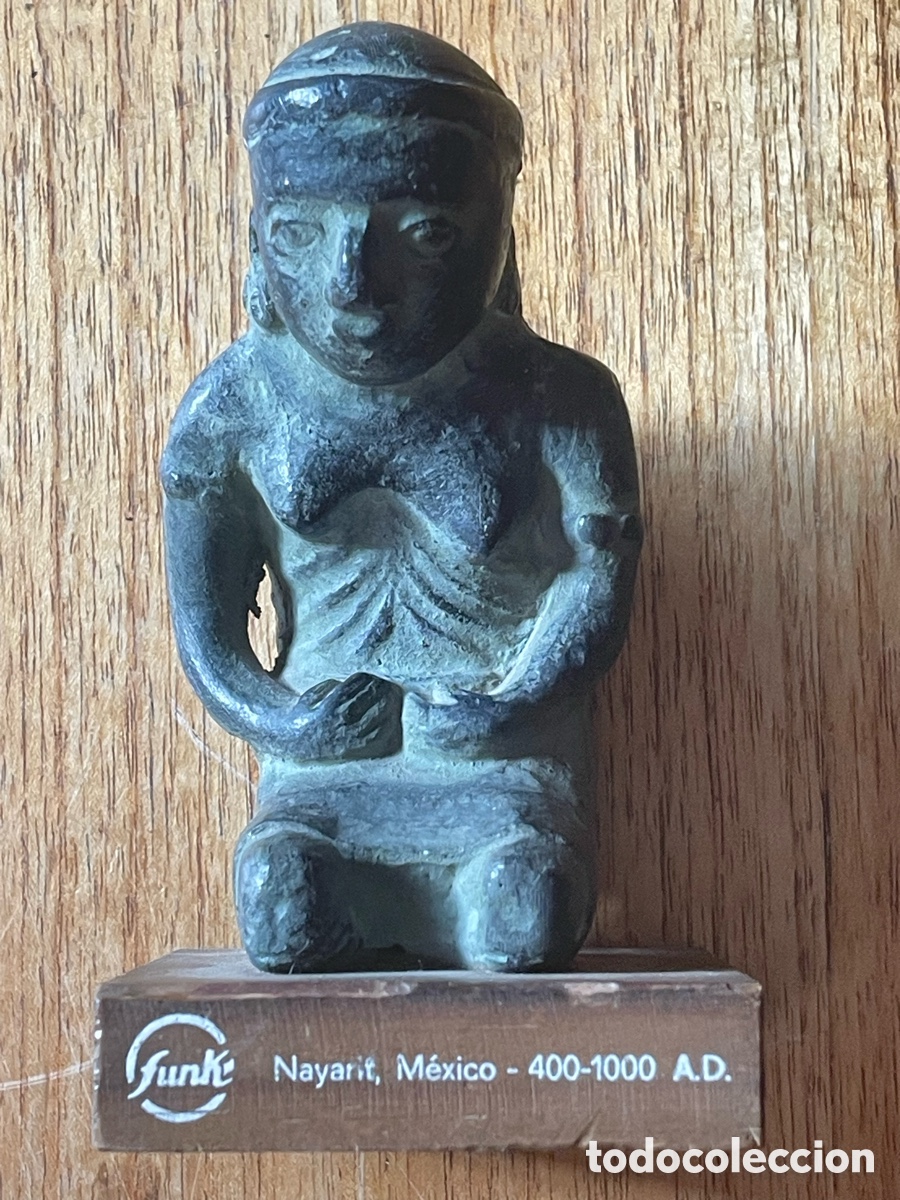 Arte: Antigua Figura Precolombina Nayarit Funk M&eacute;xico 400-1000 A
