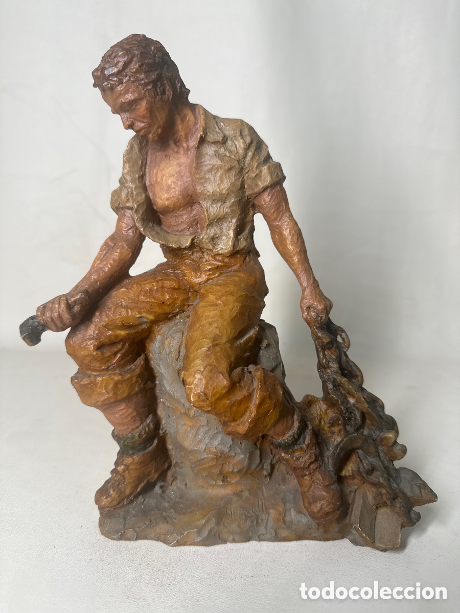 Arte: Escultura de Josep Bofill, firmada