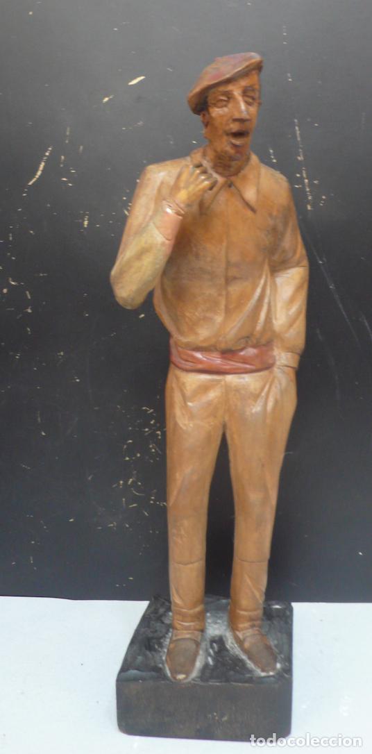 Arte: ESCULTURA TALLADA DE MADERA