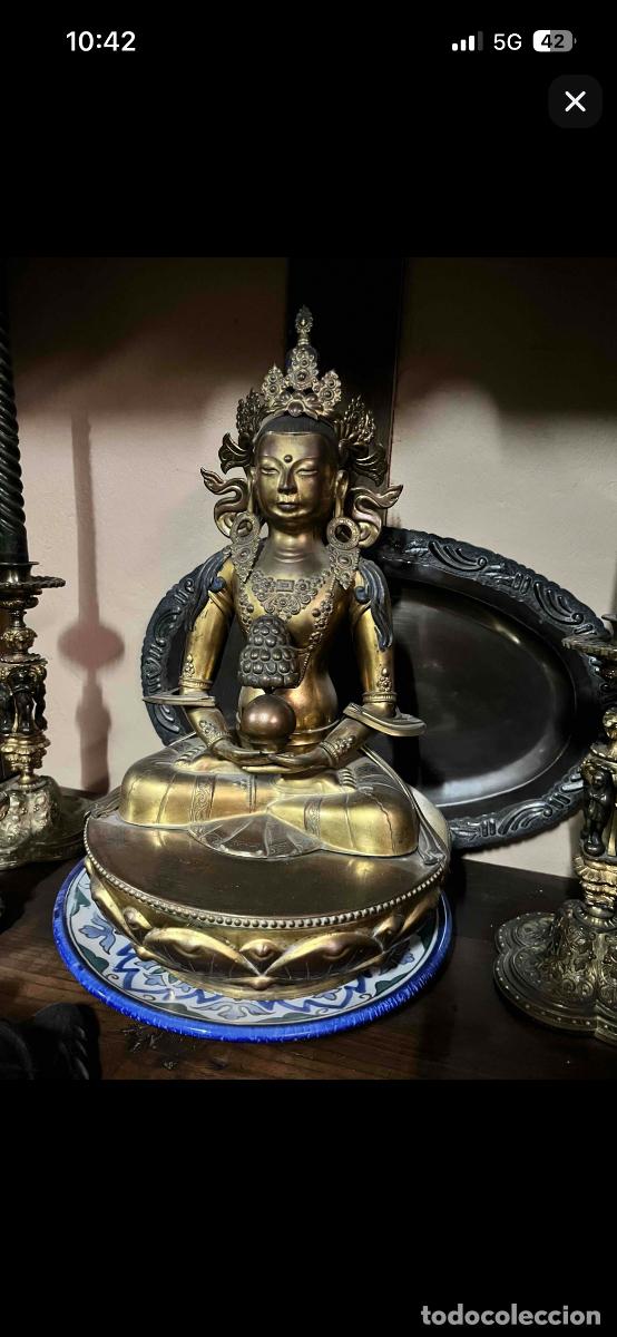 Arte: Buddhist bronze statue