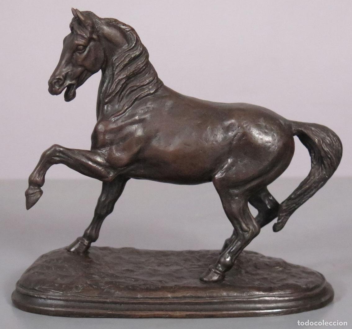 Arte: CABALLO. BRONCE. FIRMADO ANGEL. SIGLO XX