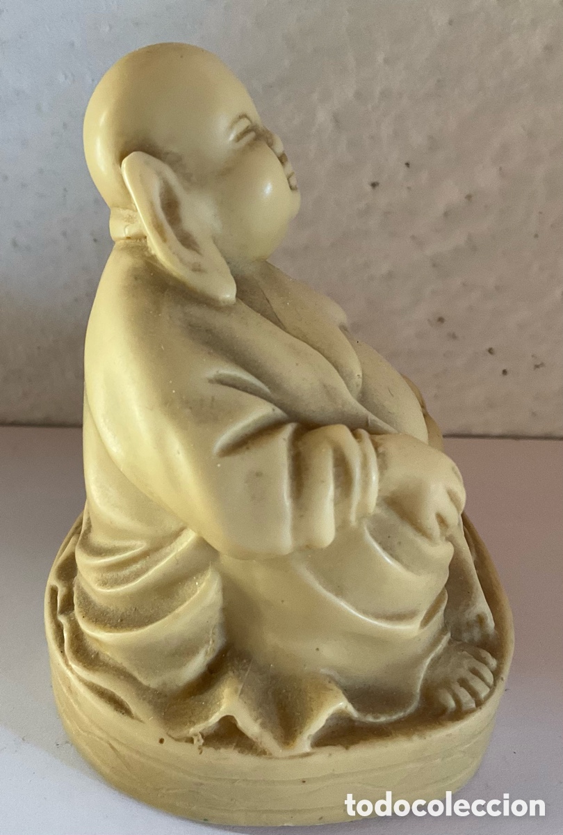 Arte: Figura de Buda sonriente - Foto 4