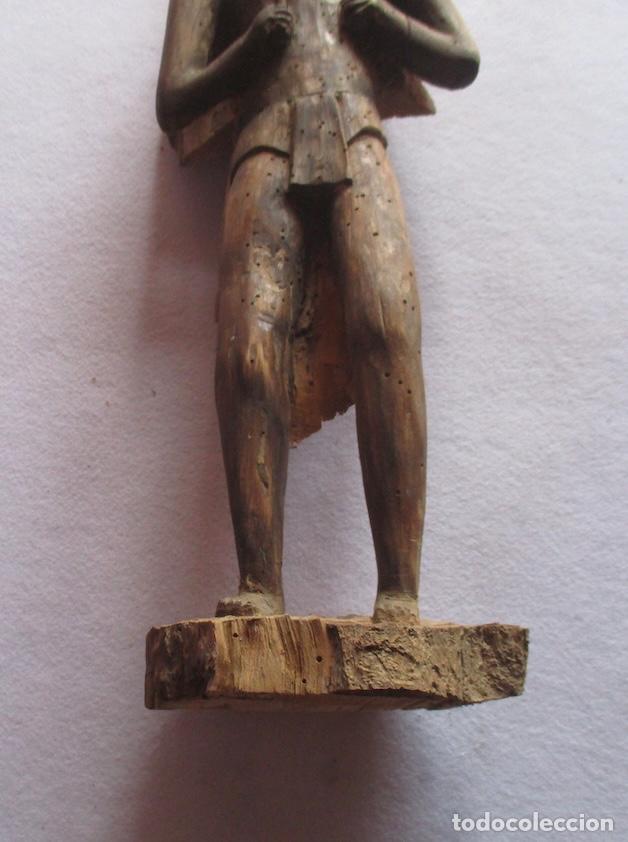 Arte: FIGURA EN TALLA DE MADERA - Foto 4