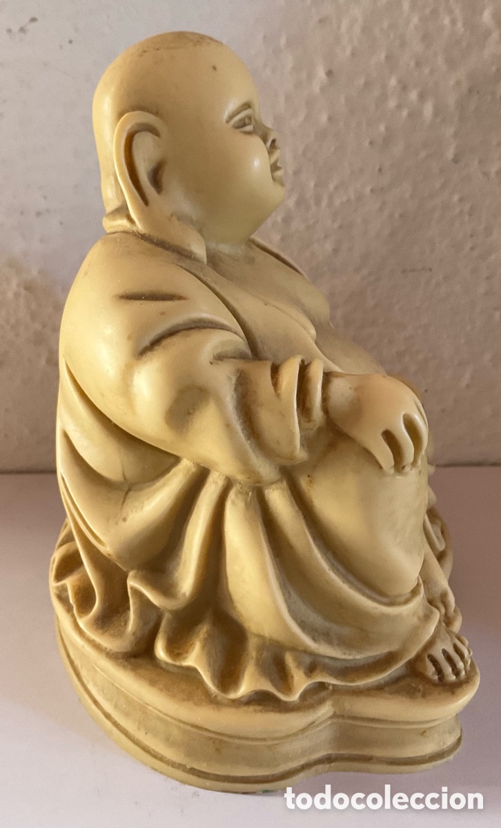 Arte: Figura de Buda sonriente - Foto 2