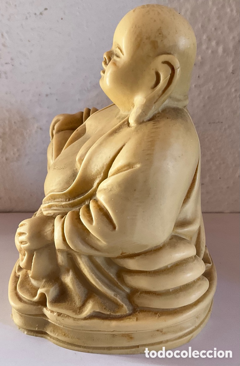 Arte: Figura de Buda sonriente - Foto 4