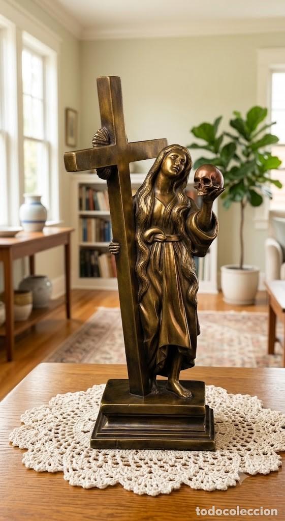 Arte: MARIA MAGDALENA estatuilla contemporanea, arte de autor