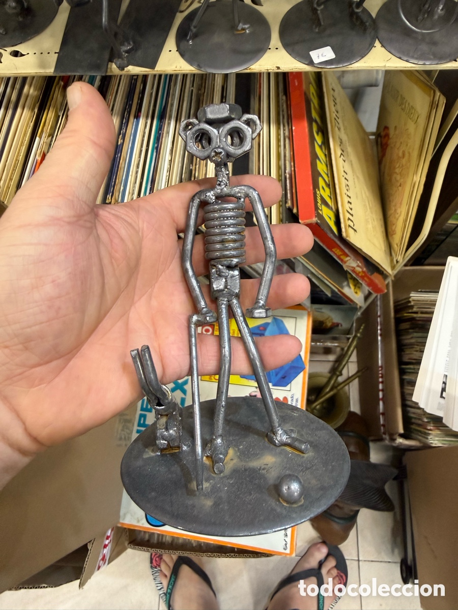 Arte: Lote de 10 figuras echas con tornillos - Foto 7