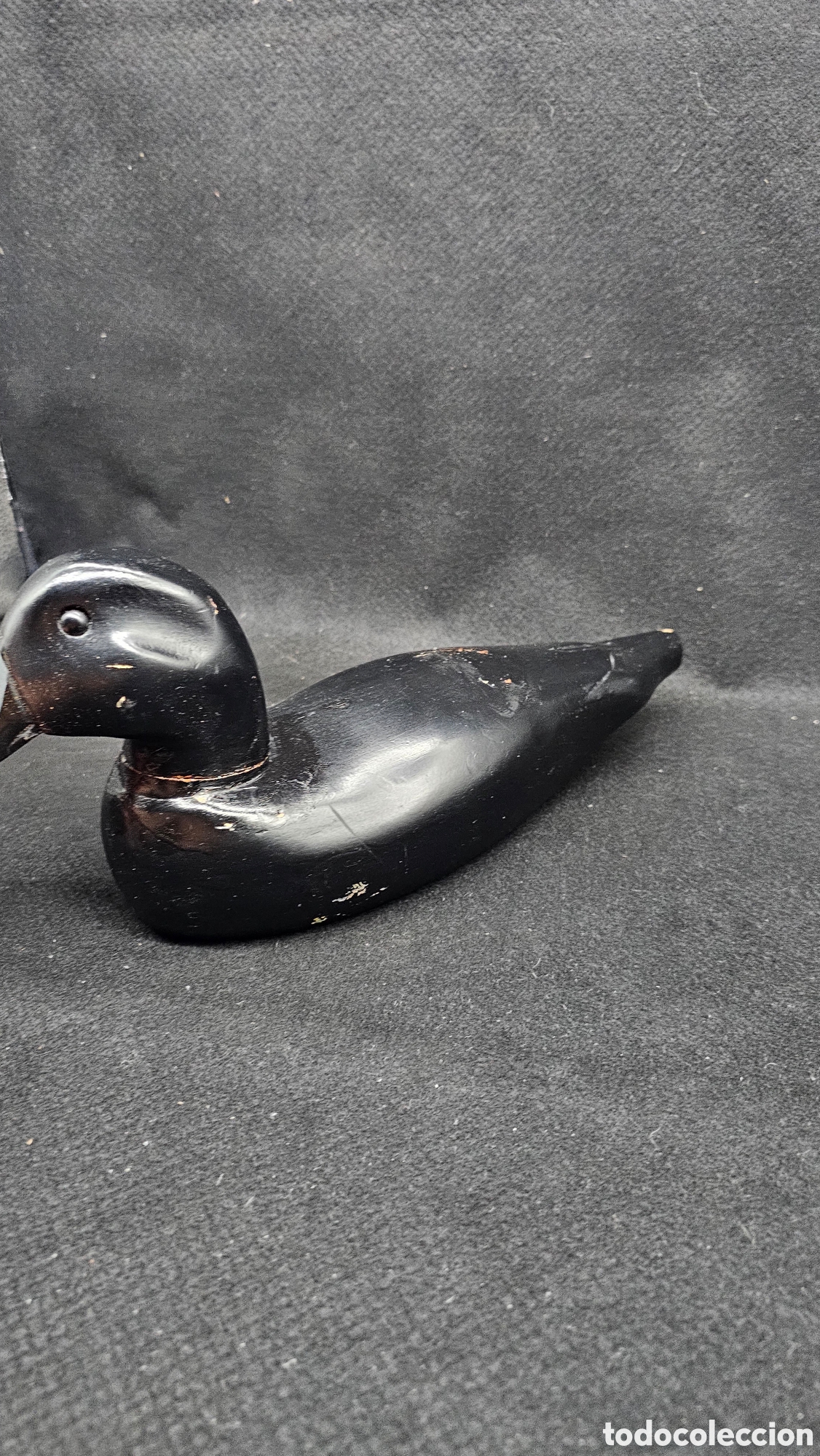 Arte: Antiguo pato de madera - Foto 4