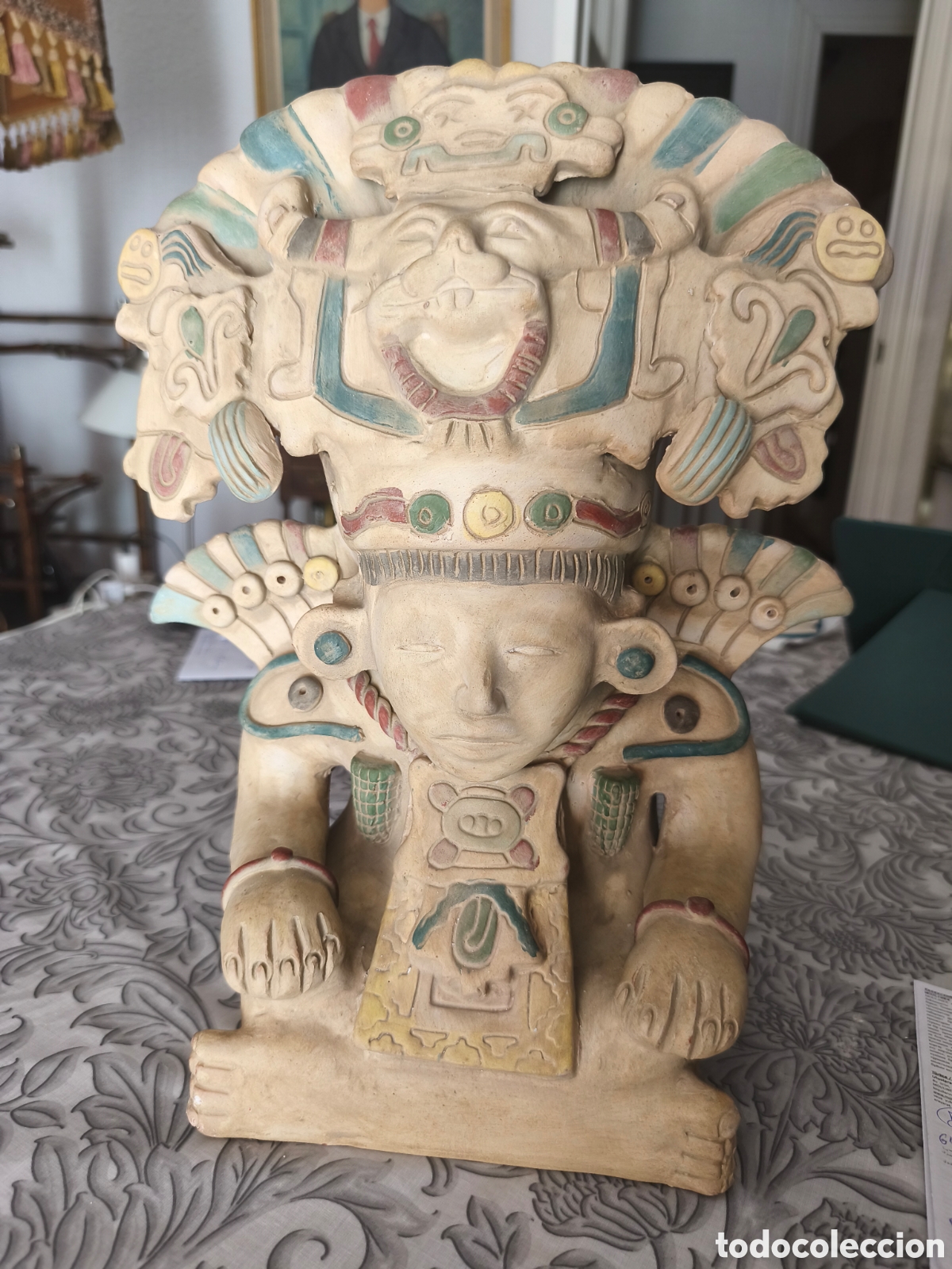 Arte: Replica de Figura Azteca