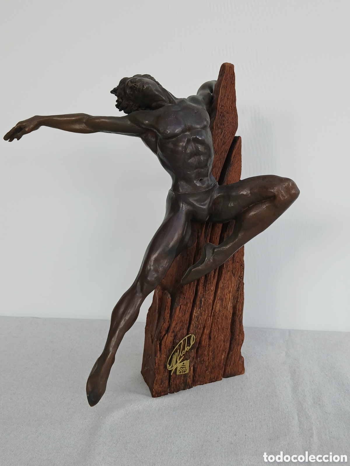 Arte: M. Vidal. Escultura resina numerotada