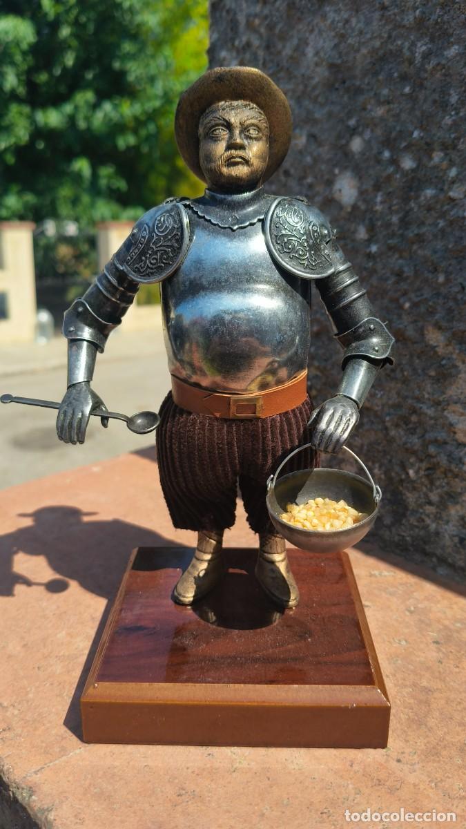Arte: Sculpture r&eacute;sine et bronze Don Quichotte
