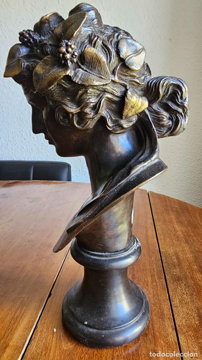 Arte: Busto de Baco en Bronce - Foto 2