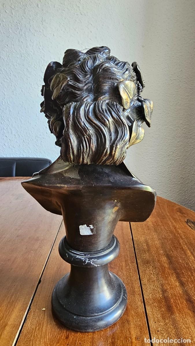 Arte: Busto de Baco en Bronce - Foto 3
