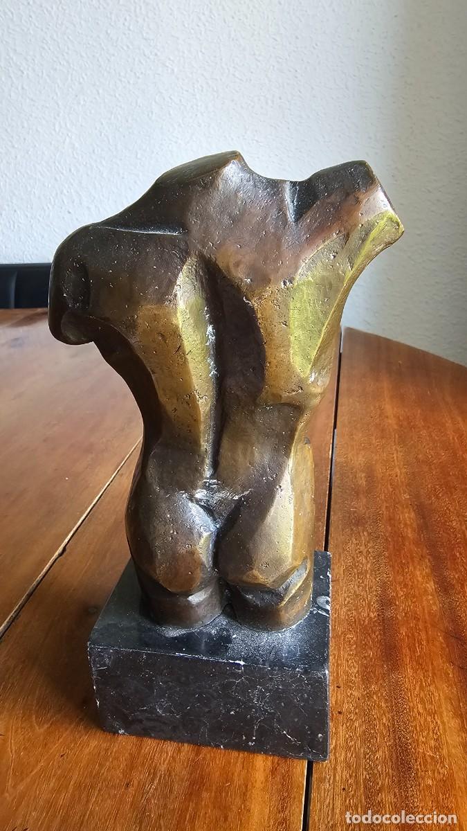 Arte: Torso masculino en bronce - Foto 3