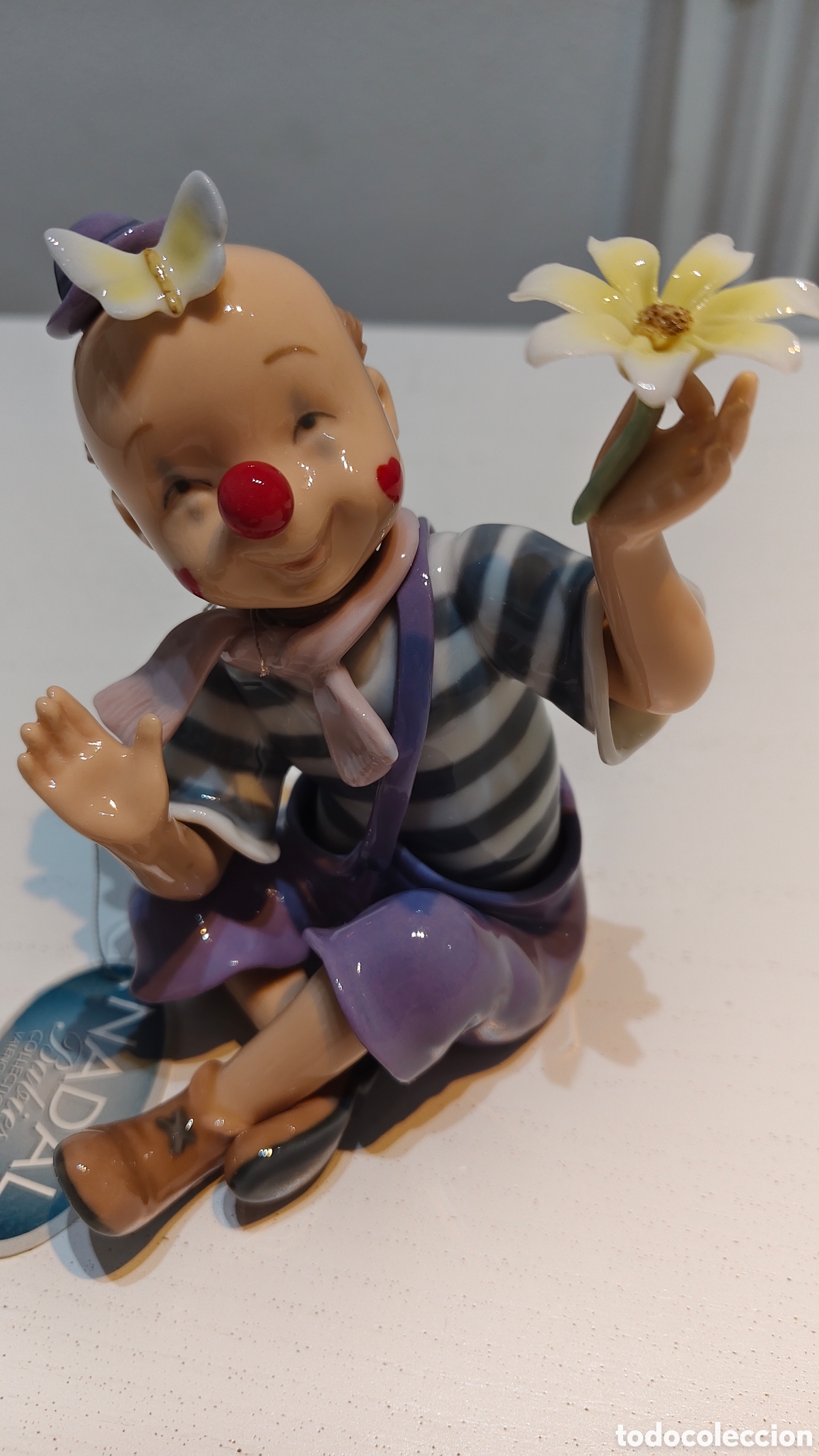 Arte: Figura payaso porcelana Nadal