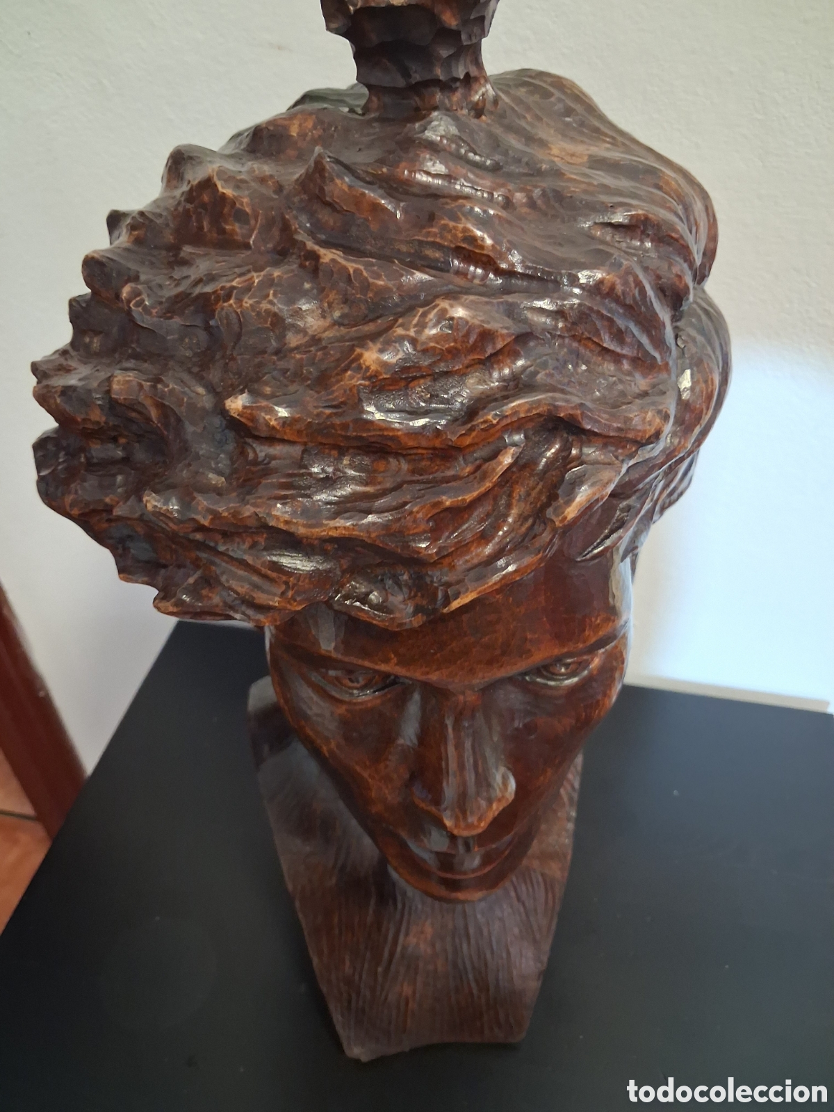 Arte: Pareja de Bustos Art D&eacute;co(1920-1950) - Foto 6