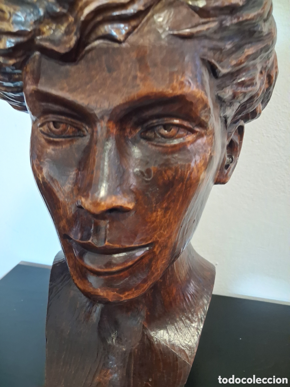 Arte: Pareja de Bustos Art D&eacute;co(1920-1950) - Foto 15