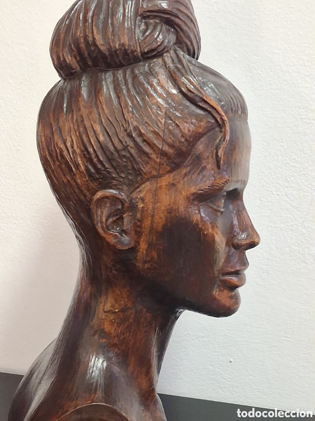 Arte: Pareja de Bustos Art D&eacute;co(1920-1950) - Foto 22