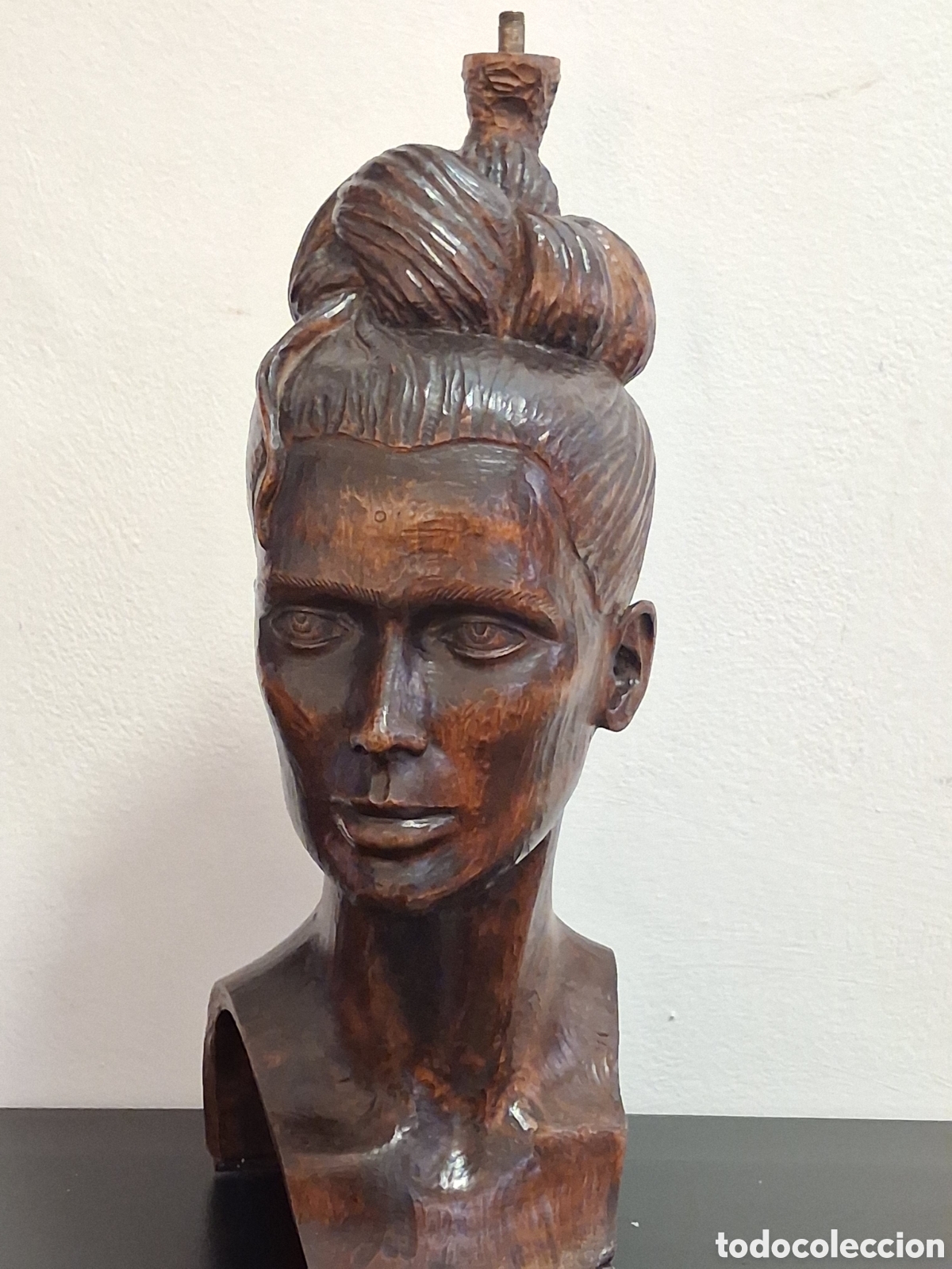 Arte: Pareja de Bustos Art D&eacute;co(1920-1950) - Foto 25