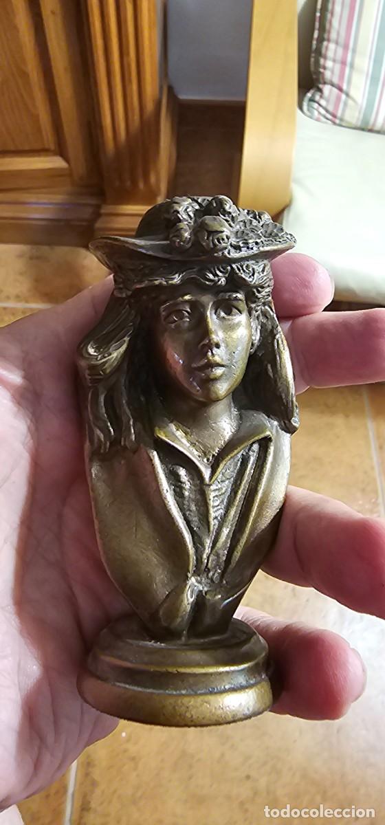 Arte: Preciosa reproducci&oacute;n escultura bronce de Rodin