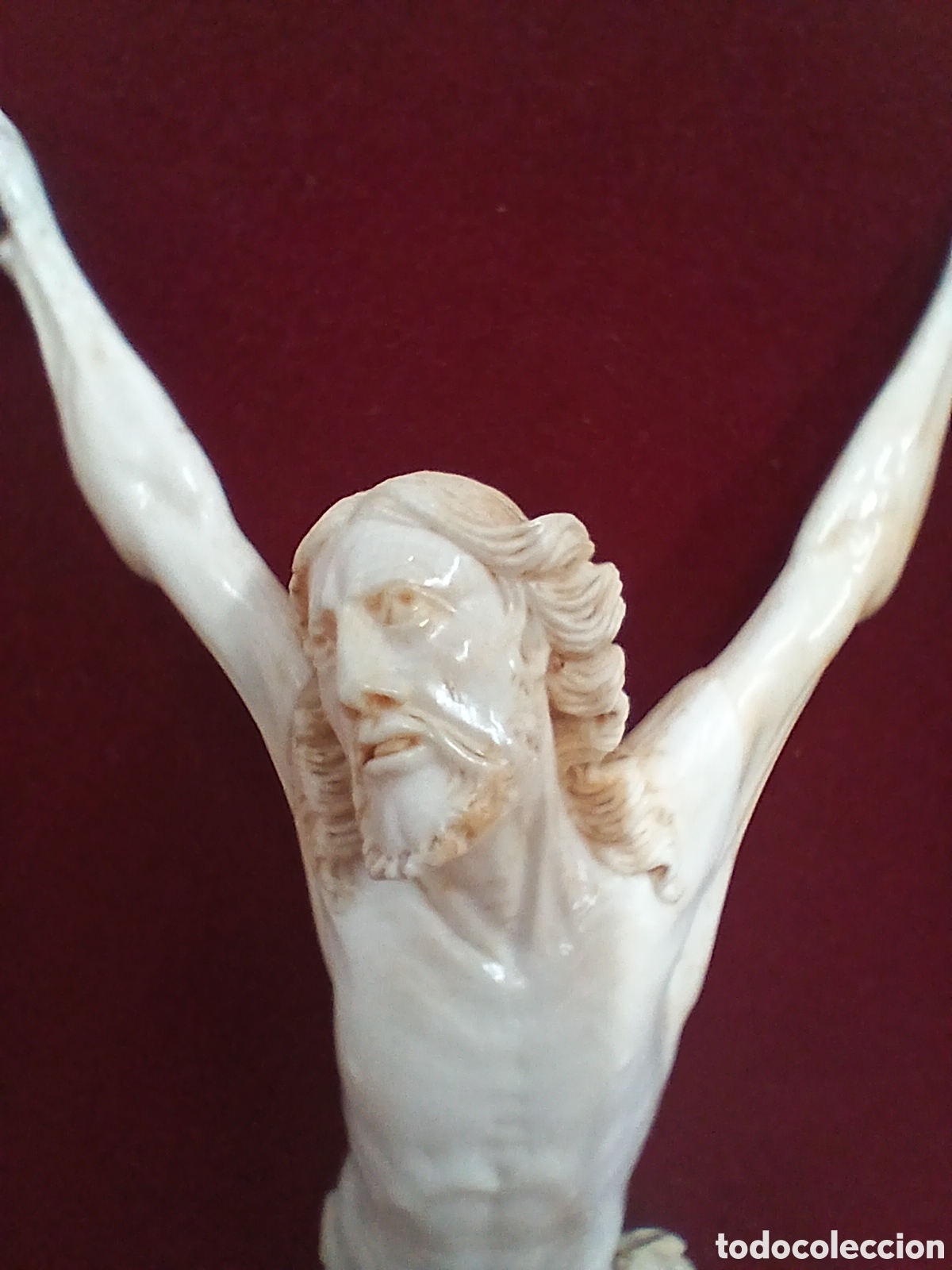 Arte: Cristo antiguo. Marfil. - Foto 4
